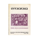 (Bild für) Emania – Bulletin of the Navan Research Group 5 (1988)